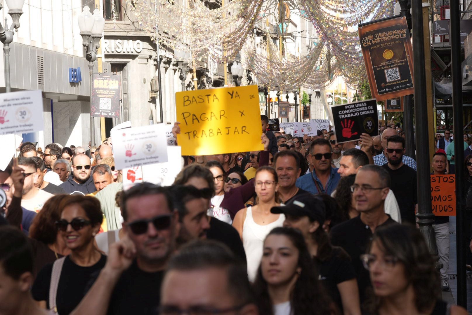 La manifestación de autónomos, en imágenes