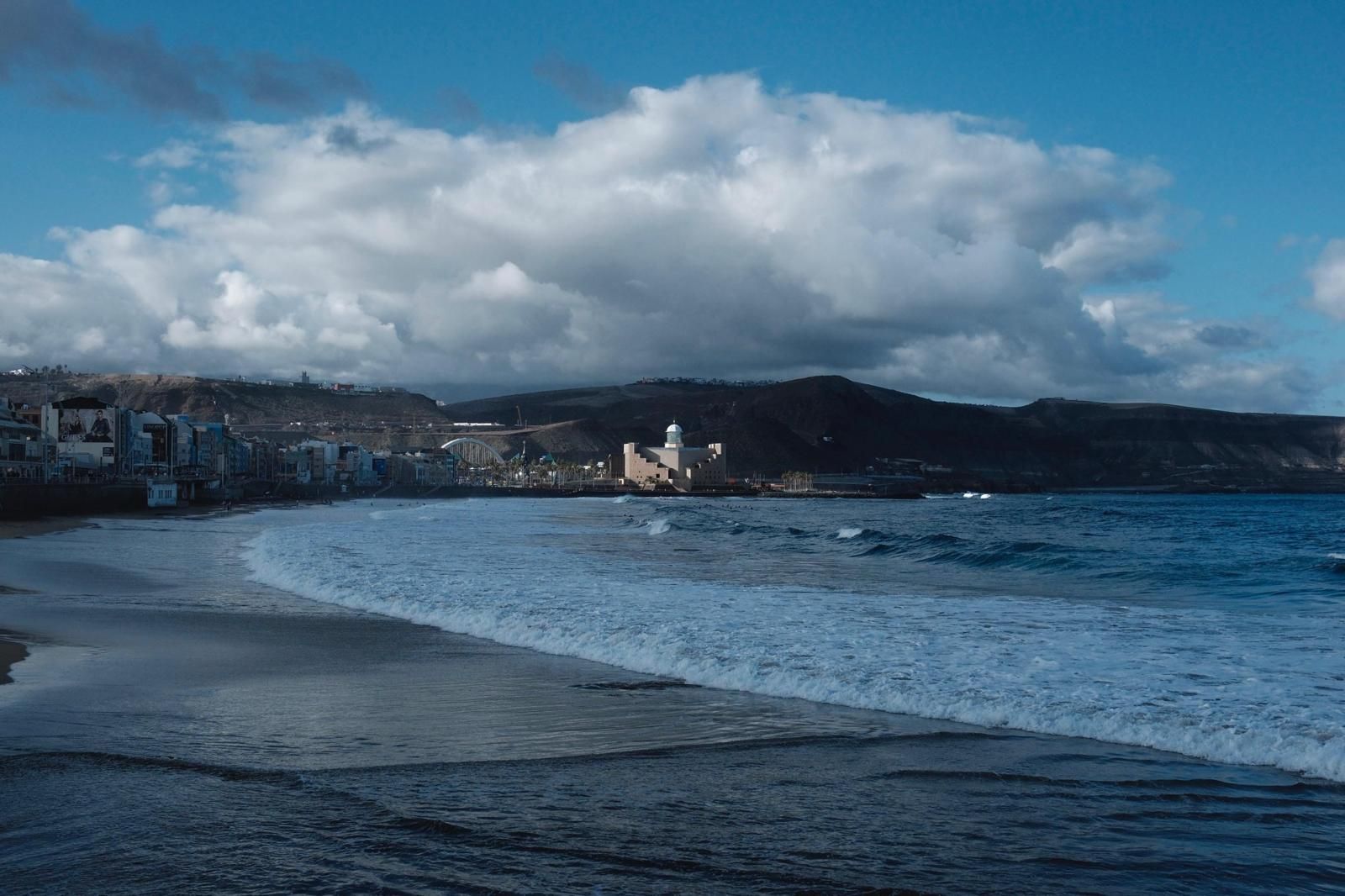 La playa de Las Canteras.
