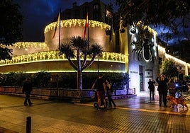 El Gobierno de Canarias estrena iluminación navideña