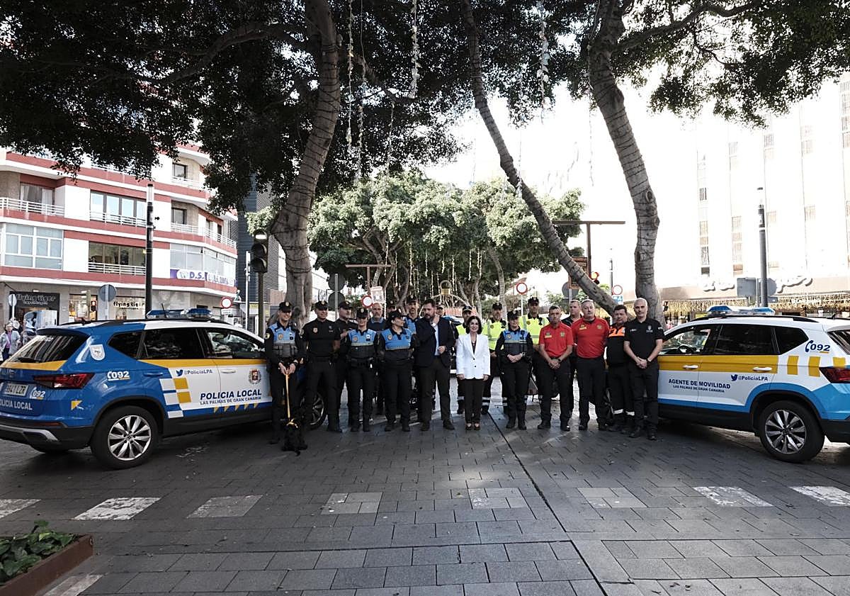 Imagen principal - Cortes de calles y cambios de sentido. Así será el dispositivo de tráfico de Las Palmas de Gran Canaria en Navidad