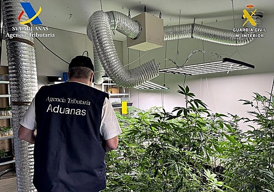 Imagen de los laboratorios donde producían las drogas.