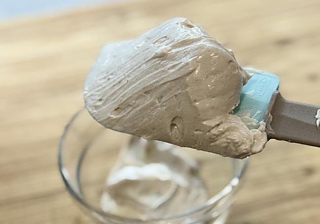 Barimos hasta obtener una crema