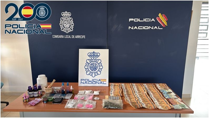 Cae una red de tráfico de drogas en Arrecife con la detención de cuatro implicados