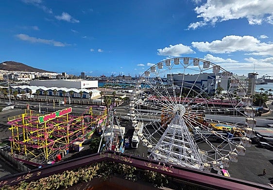 Imagen de la feria de Navidad.