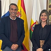 Recepción a jueza de paz.