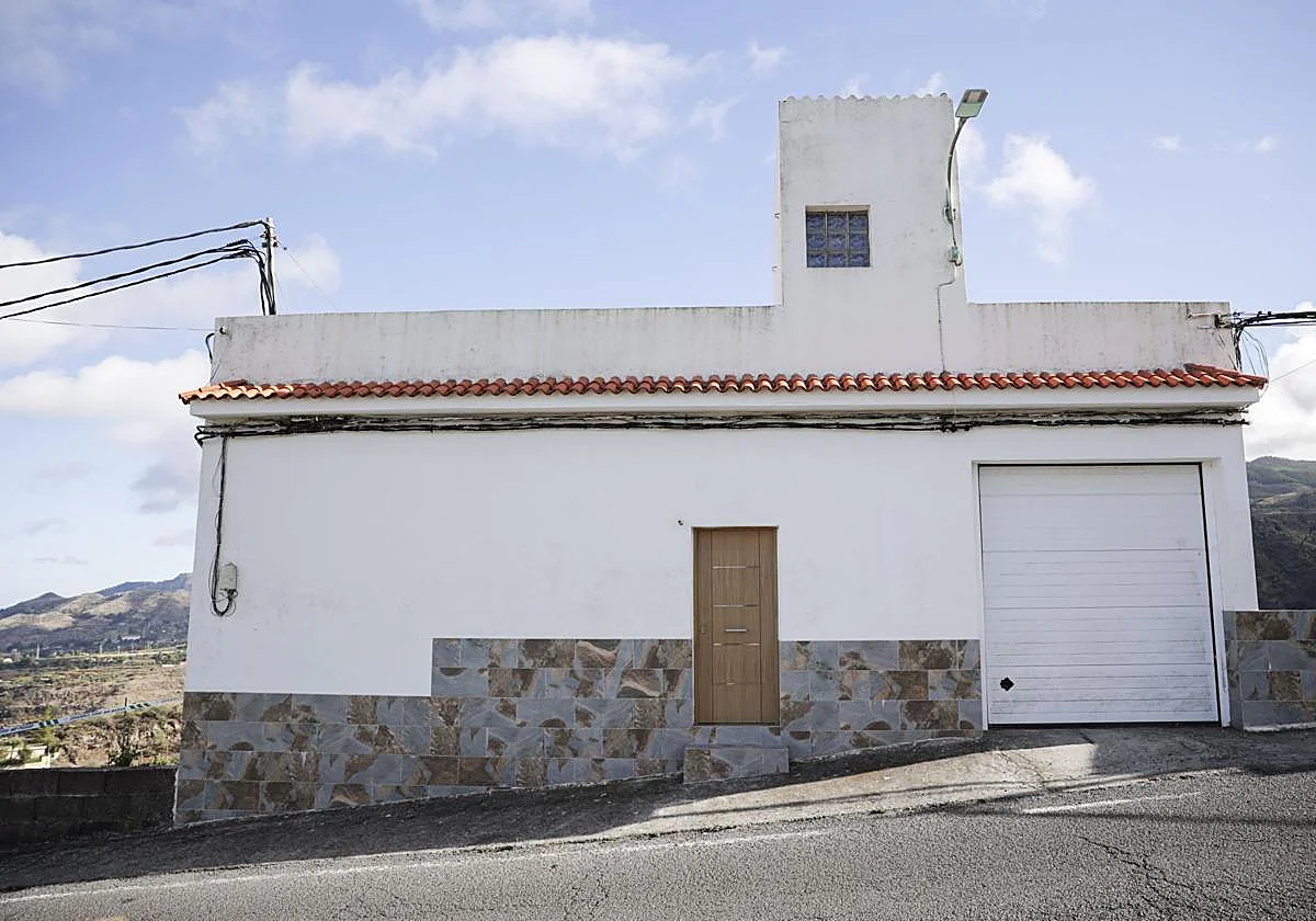 En esta casa, lugar donde ocurrió el crímen, vivía la víctima con su hija.