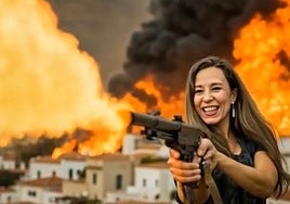 Lanzallamas en mano, casas arrasadas y familias desahuciadas: así es el vídeo del polémico ataque a la consejera Jessica de León por la ley de vivienda vacacional en Canarias