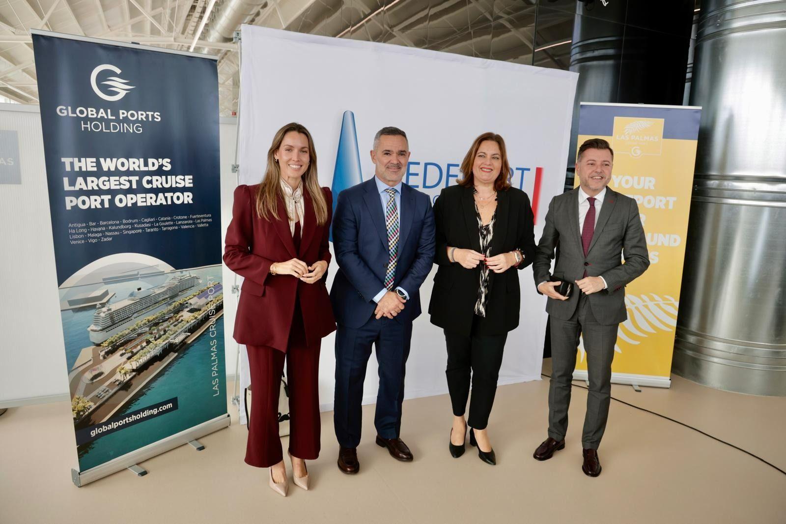 El almuerzo navideño de la patronal portuaria, en imágenes