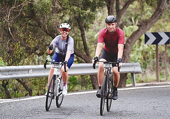 Imagen de la etapa celebrada en los Pueblos Medianías.