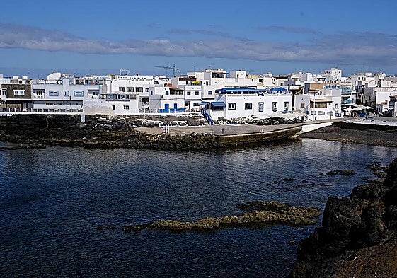 Entorno del muellito de El Cotillo, en el municipio de La Oliva.
