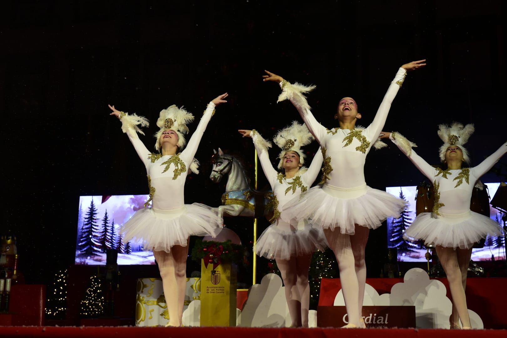 El alumbrado navideño de Las Palmas de Gran Canaria, en imágenes