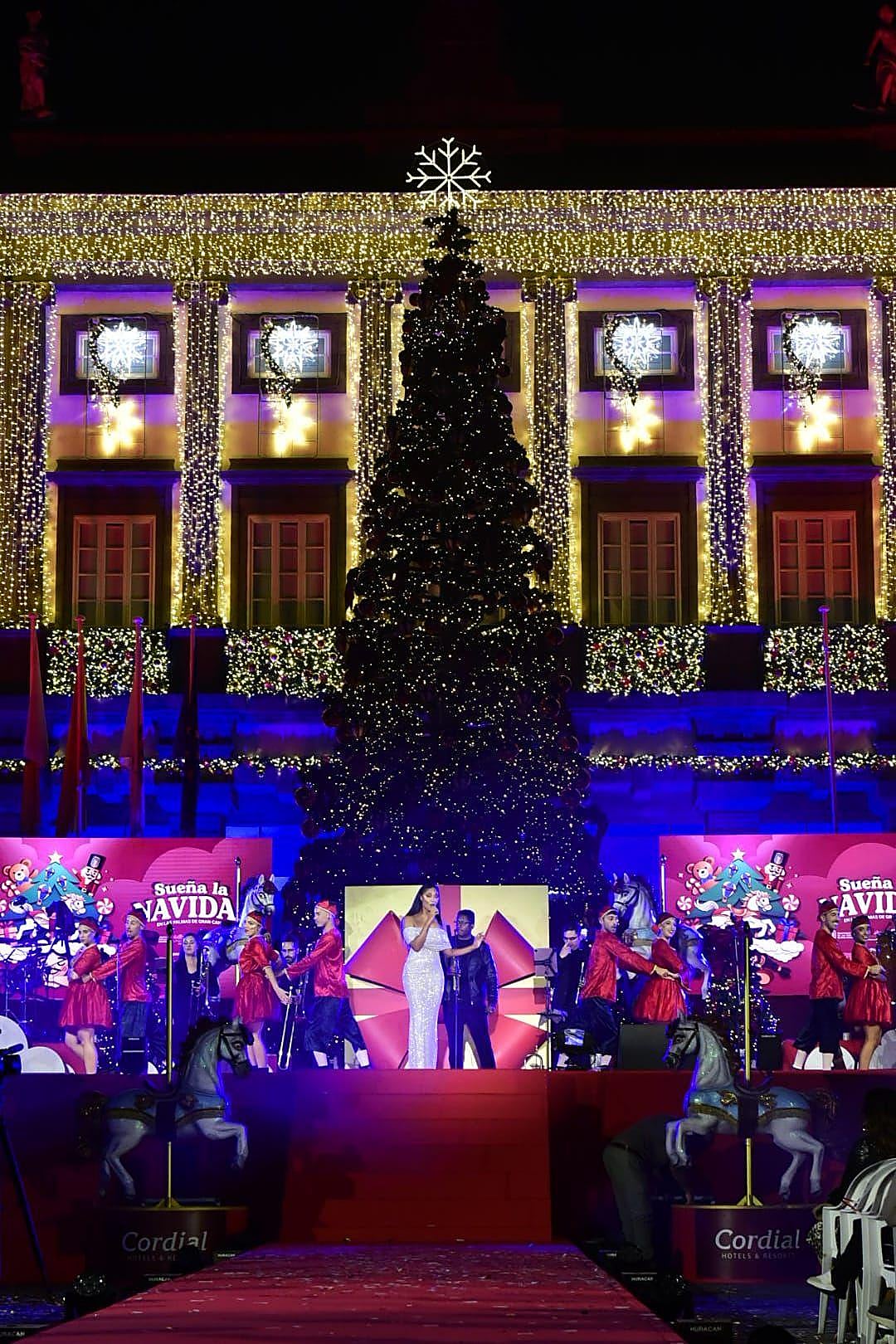 El alumbrado navideño de Las Palmas de Gran Canaria, en imágenes