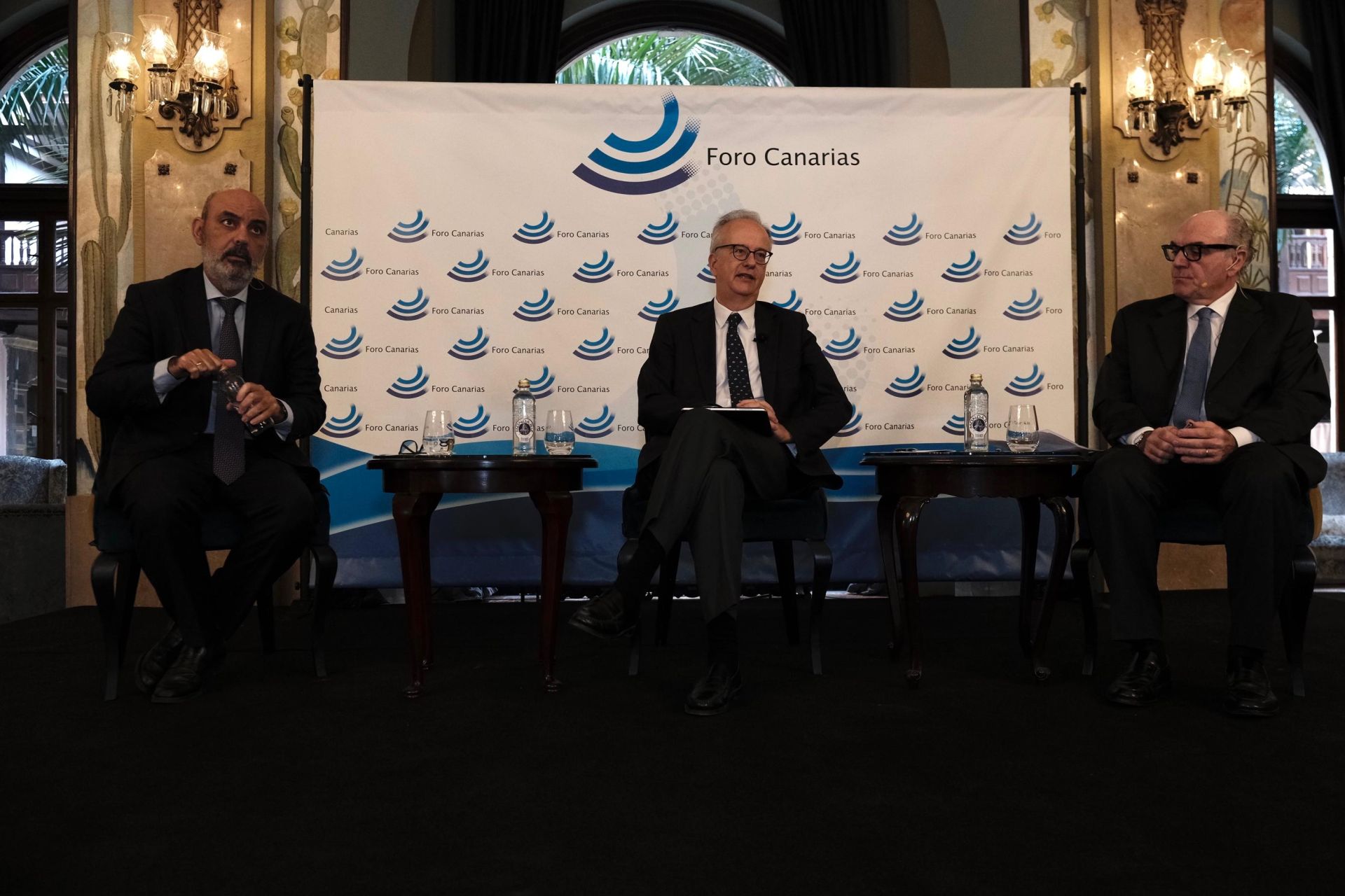 Las imágenes de Simón Pedro Barceló, en el Foro Canarias