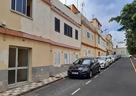 Imagen de archivo de edificios en Agüimes.