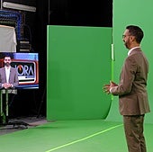 El presentador de 1 Hora Menos, Victorio Pérez, en una imagen de archivo.