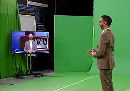 El presentador de 1 Hora Menos, Victorio Pérez, en una imagen de archivo.