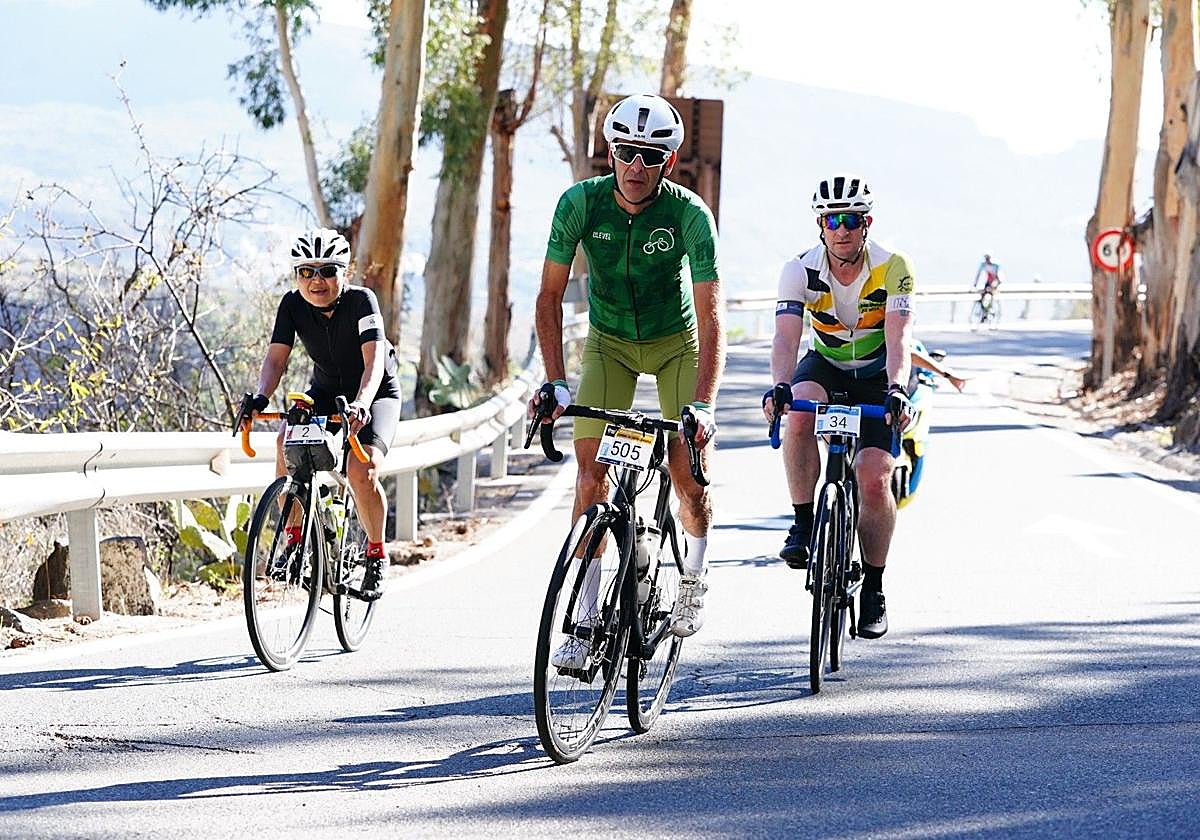 Imagen de la etapa de ayer de la Gran Canaria Bike Week.