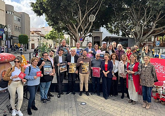 El amplio programa de actos se presentó en San Gregorio.