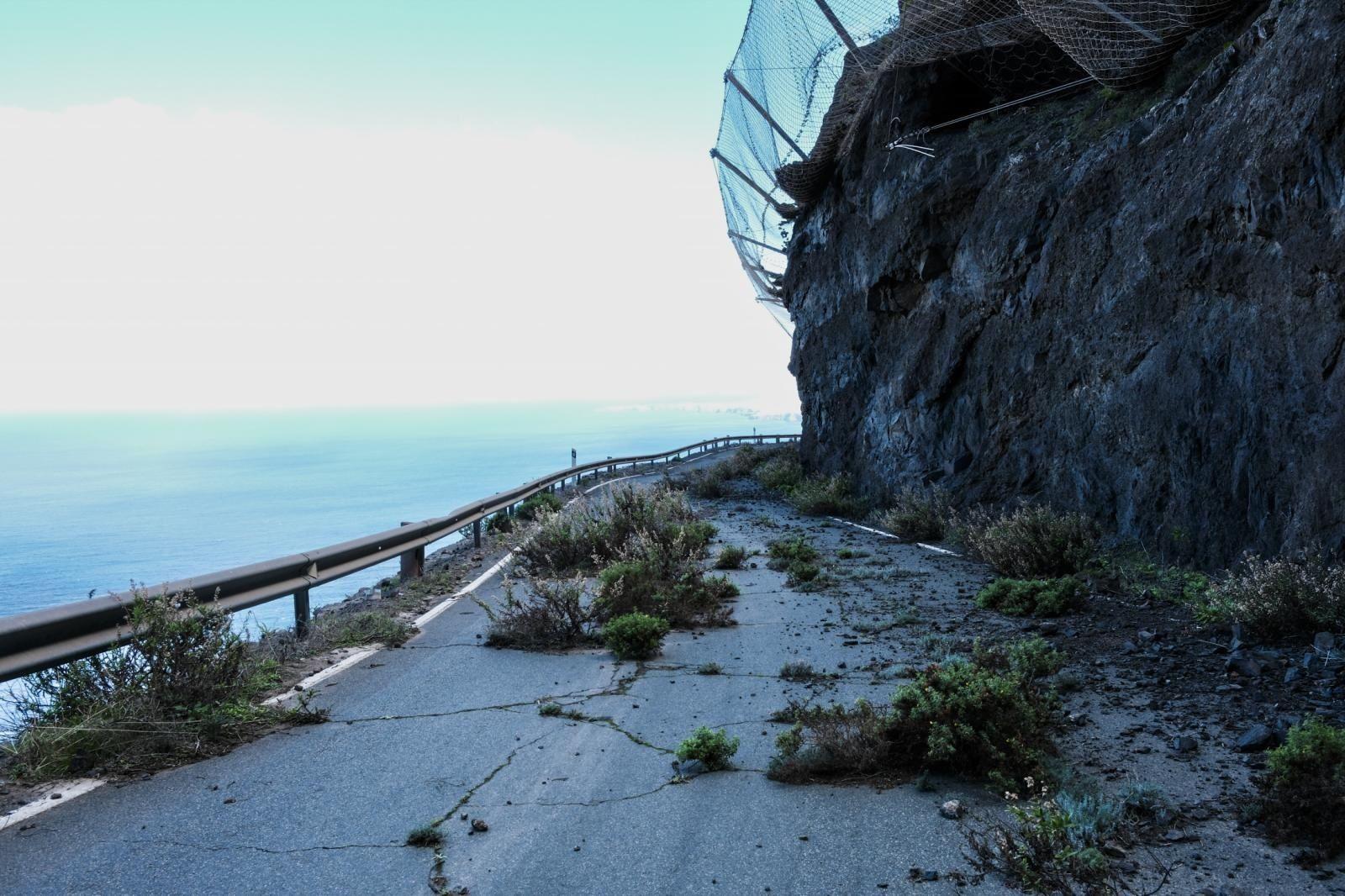 Así está ahora la GC-200 a su paso por el Andén Verde