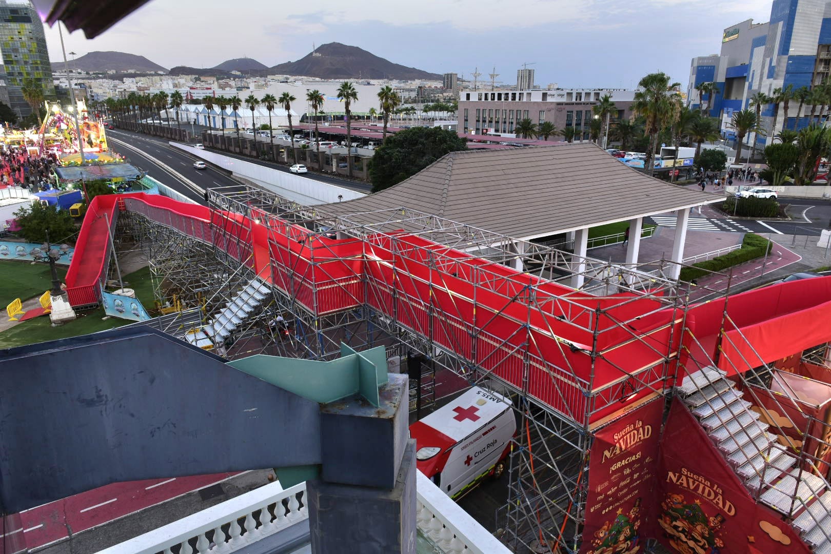 El ambiente navideño en Santa Catalina, en imágenes