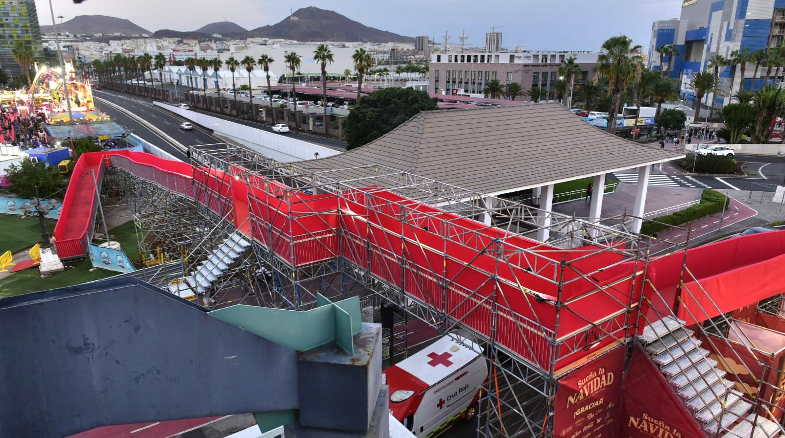 El ambiente navideño en Santa Catalina, en imágenes