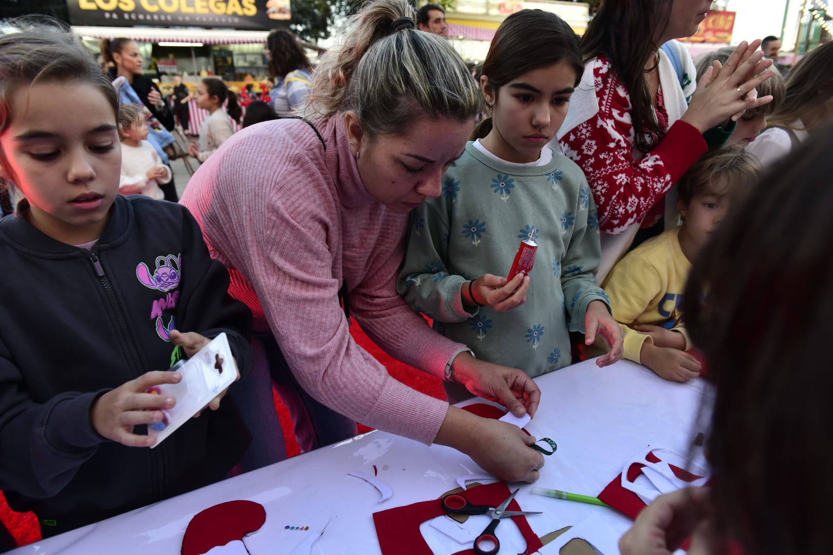 El ambiente navideño en Santa Catalina, en imágenes