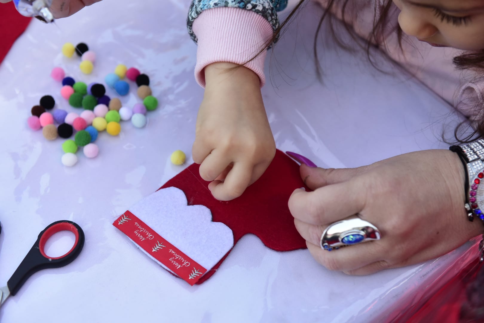 El ambiente navideño en Santa Catalina, en imágenes