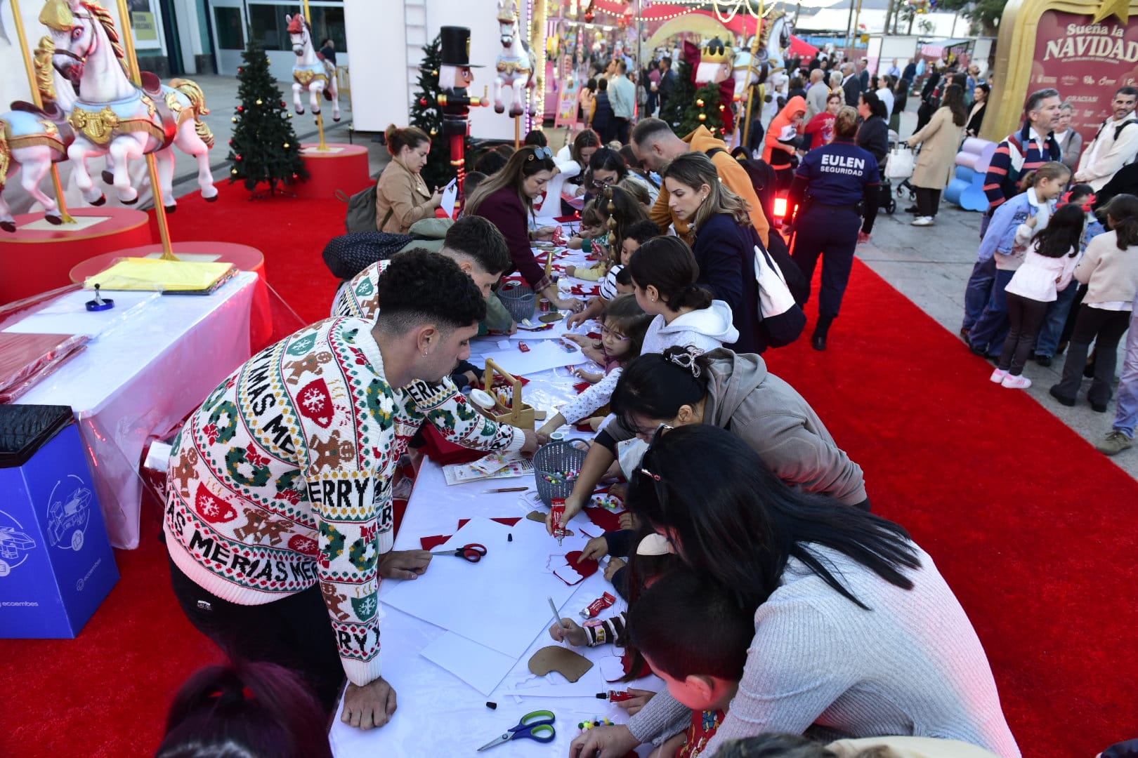 El ambiente navideño en Santa Catalina, en imágenes