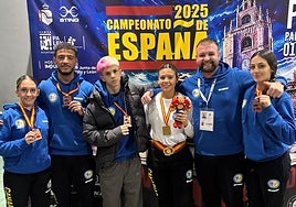 El Team Castro se corona en el Campeonato de España con un cetro nacional y cuatro bronces