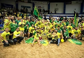 Honores para un Gáldar que se corona por todo lo alto tras veinte años de espera