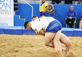 El Unión Agüimes es el primer finalista de la liga de Segunda tras vencer a un diezmado Guanarteme