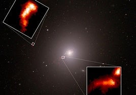 El Gran Telescopio Canarias, clave para conocer los misteriosos filamentos de la galaxia gigante M87