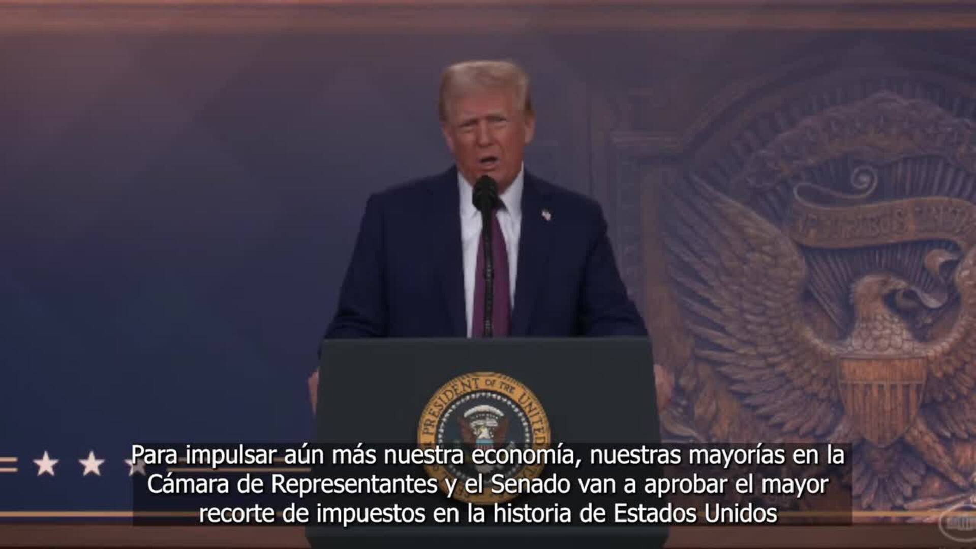 Trump espera verse "pronto" con Putin y anticipa el mayor recorte fiscal en la historia de EEUU