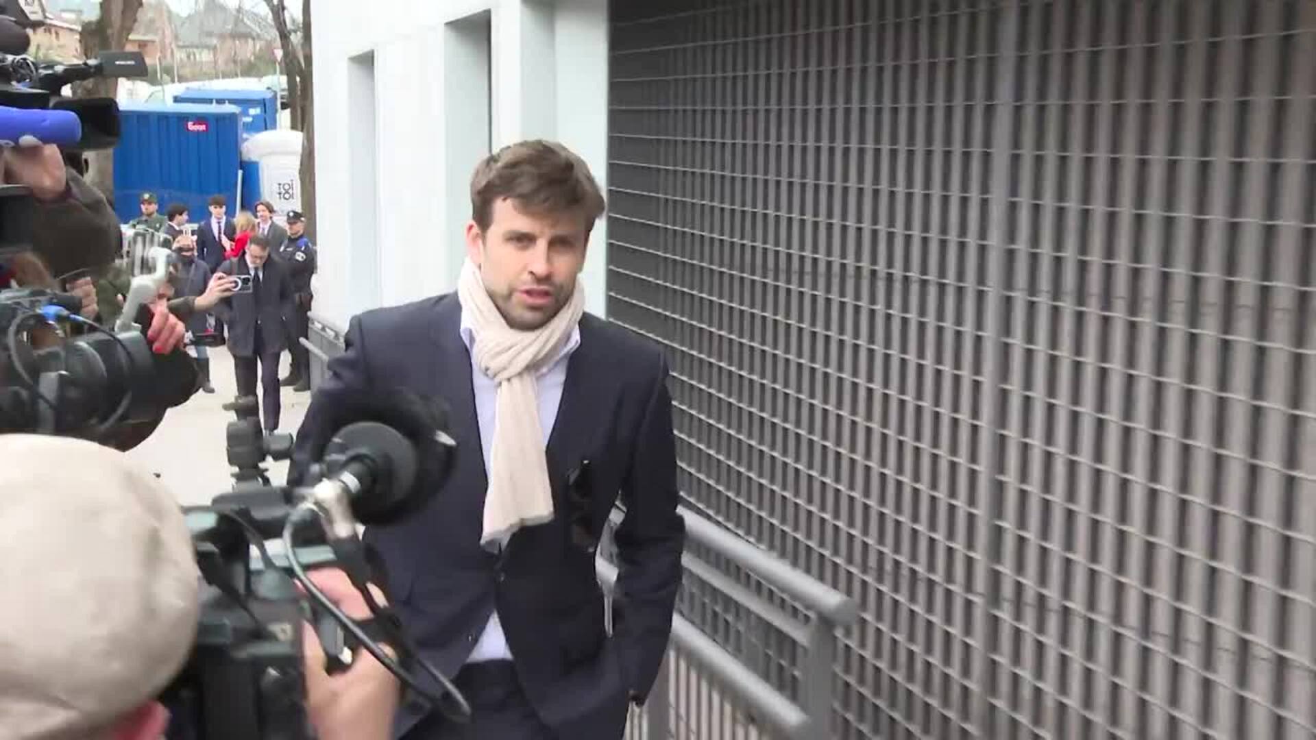 Piqué declara como investigado por presuntas irregularidades en el traslado de la 'Supercopa'