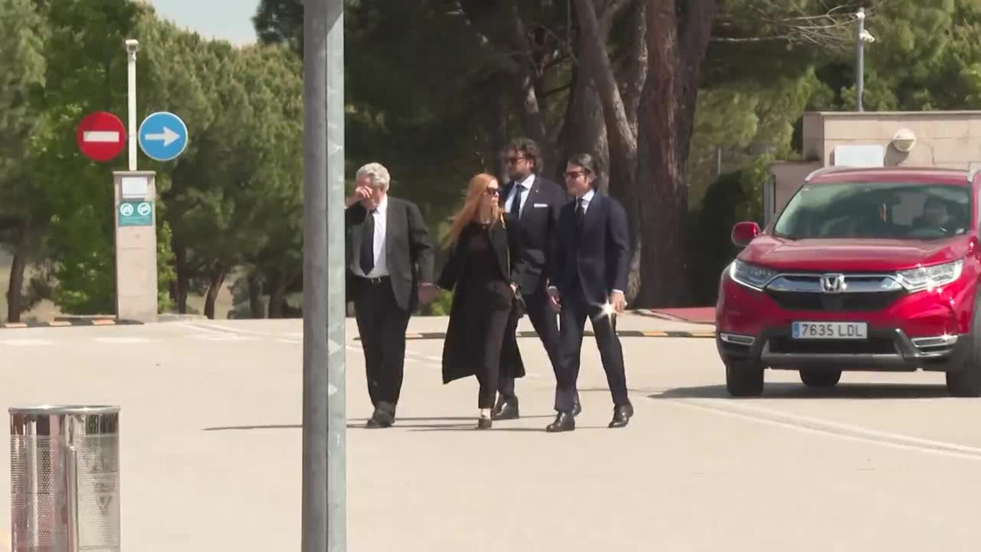 Familiares y amigos dan su último adiós a Alfonso de Borbón y Escasany