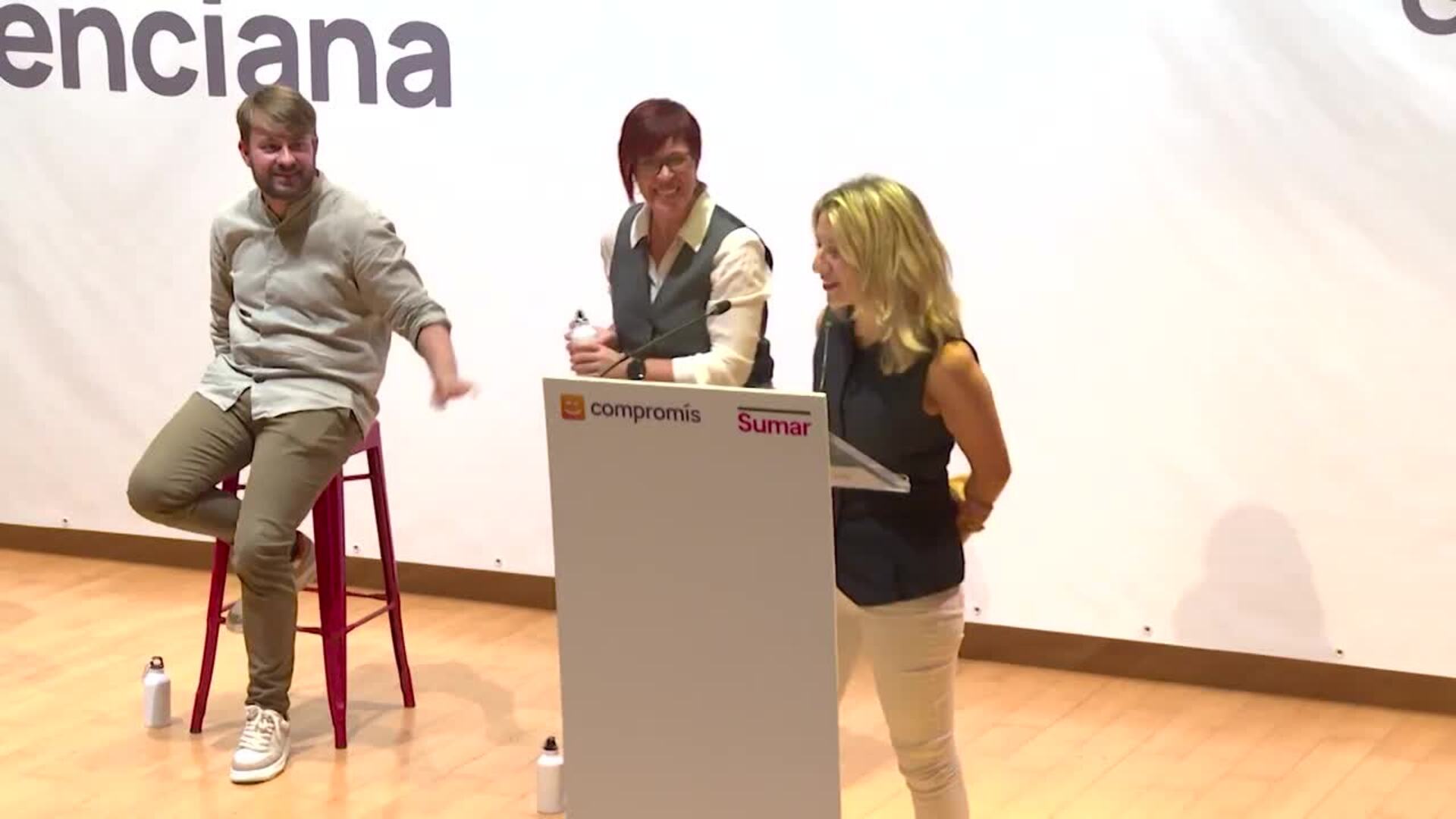 Compromís evita ruptura con Sumar a cambio de reevaluar su pacto para gozar de plena autonomía