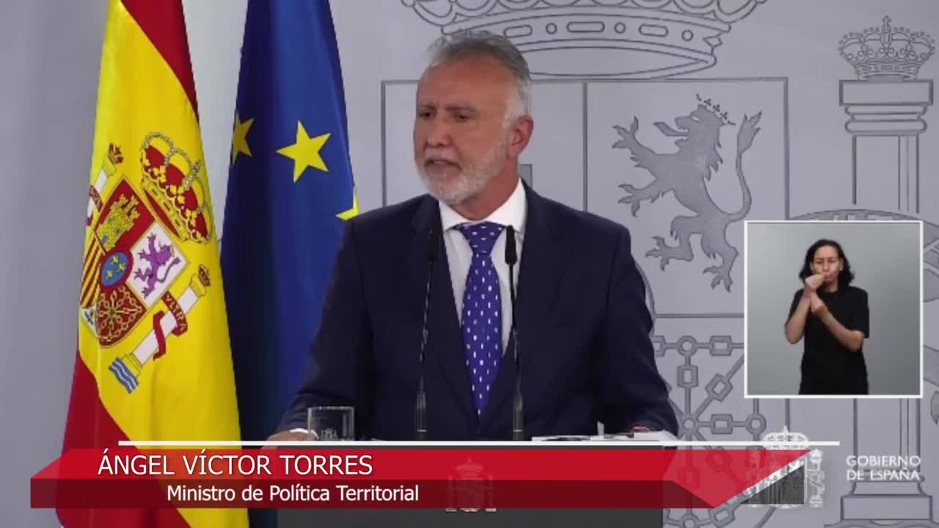 Sánchez y Pradales acuerdan el traspaso del primer bloque de la gestión de la Seguridad Social