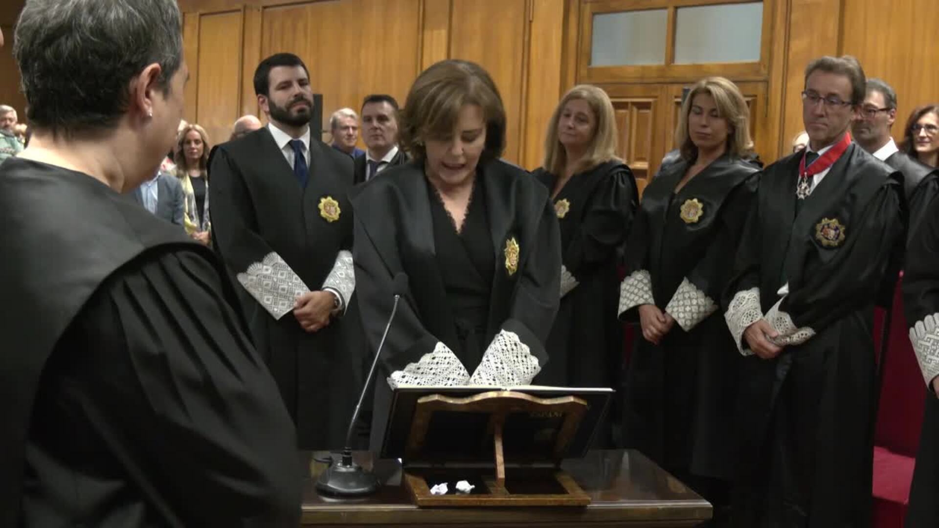 Blanco Arce, primera mujer en asumir la Presidencia de la Audiencia Provincial de Ourense