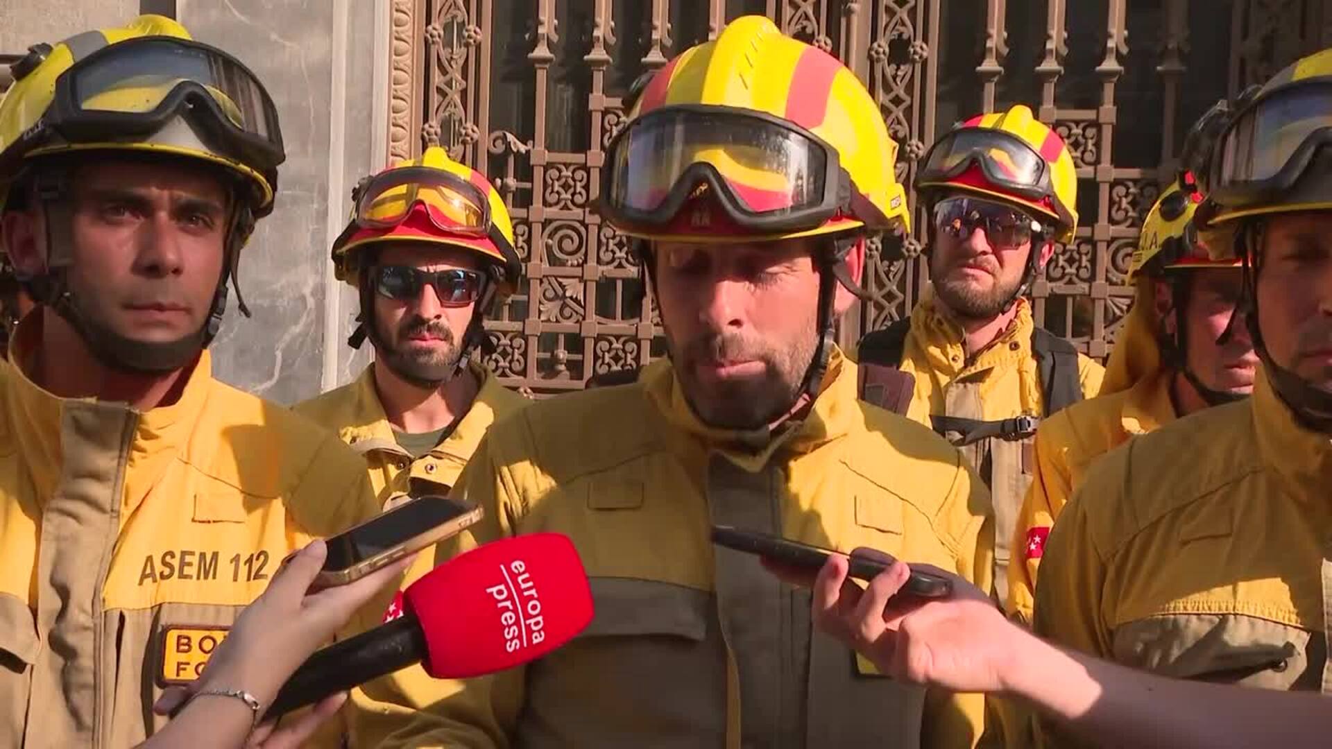 Bomberos forestales de Madrid suspenden la huelga hasta el 25 de agosto y exigen prevención