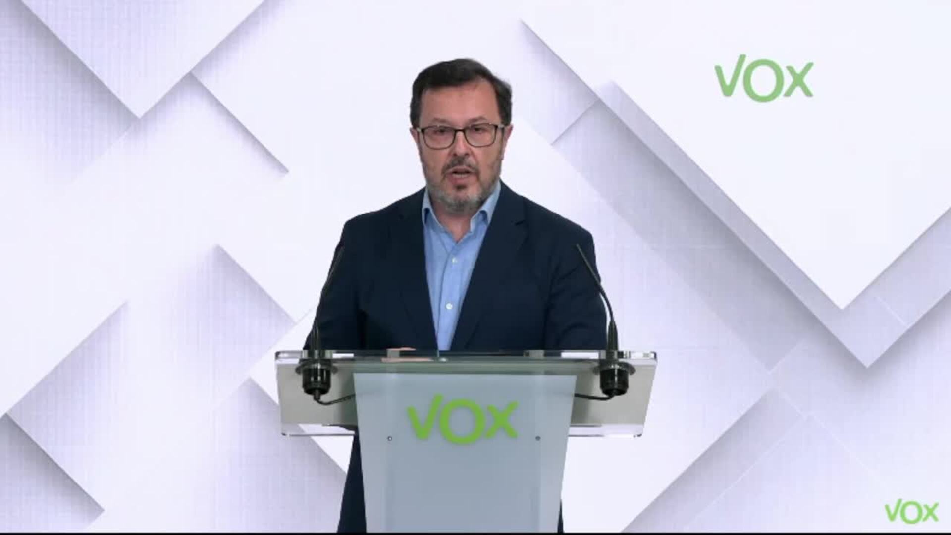 Vox acusa al delegado del Gobierno en Madrid de "comportarse como un terrorista"