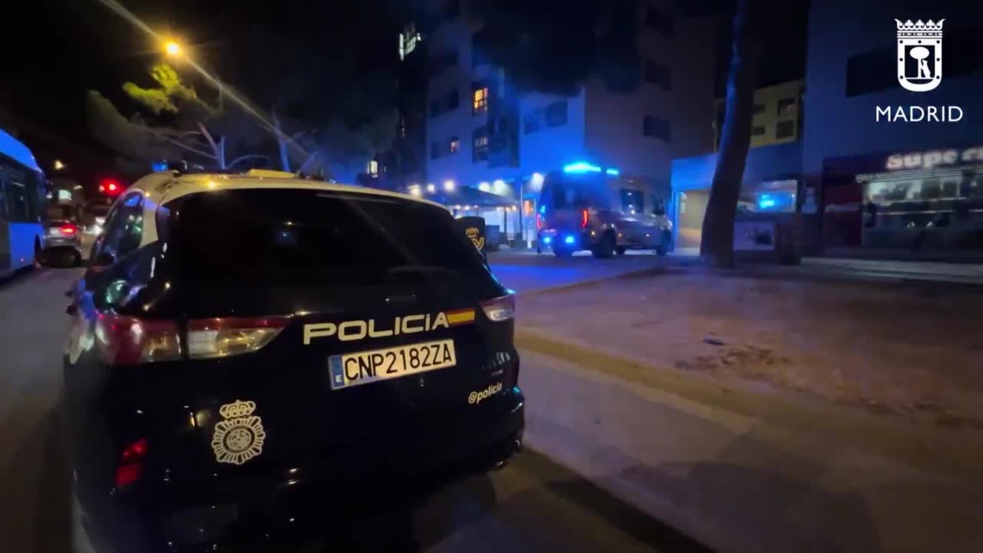 En estado grave un hombre de 39 años al presentar herida por arma de fuego en San Blas (Madrid)