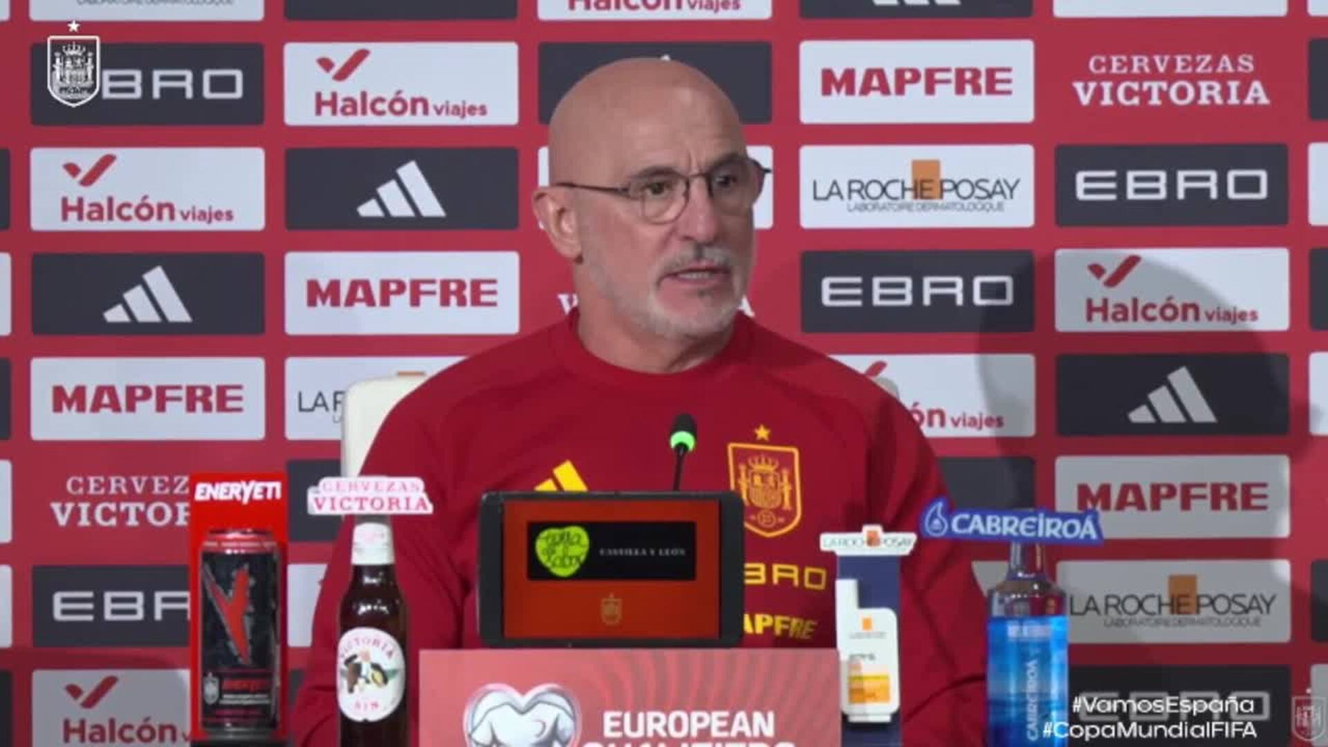 Luis de la Fuente: "En la selección no hay premios ni regalos"