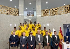 El Gobierno de Canarias reconoce al Guaguas tras conquistar la Supercopa