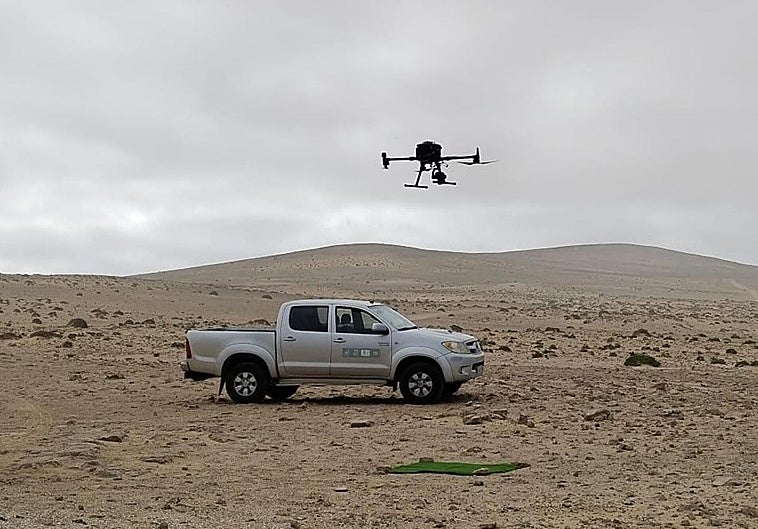 Ecomaris: ensayos en Fuerteventura para evaluar la costa desde drones