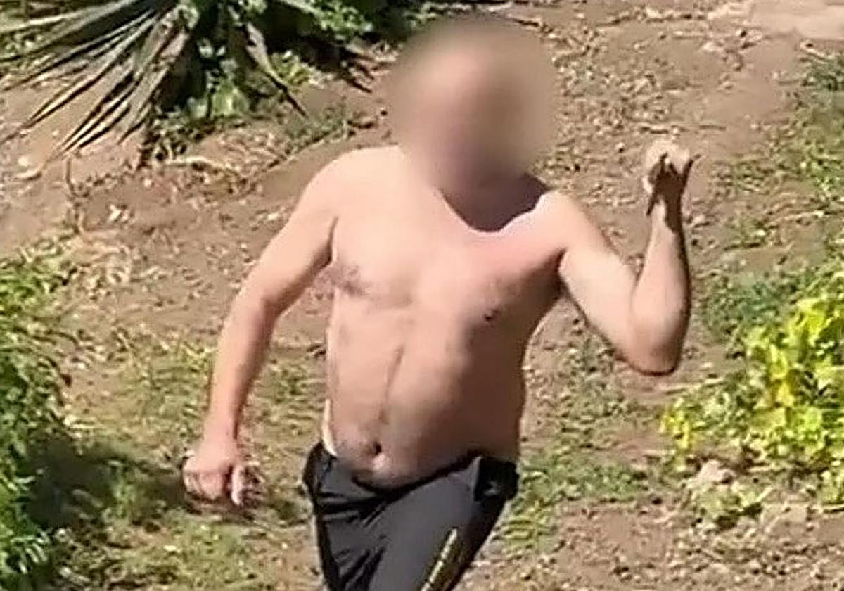 Condenado a tres años de cárcel por amenazar con un machete a dos guardias civiles en San Mateo: «Ustedes no saben quién soy yo»