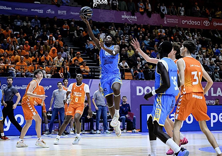 El Tirma Gran Canaria no puede con el Valencia Basket en la Minicopa Endesa 2026