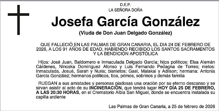 Josefa García González