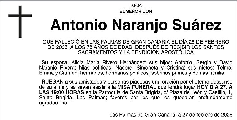 Antonio Naranjo Suárez