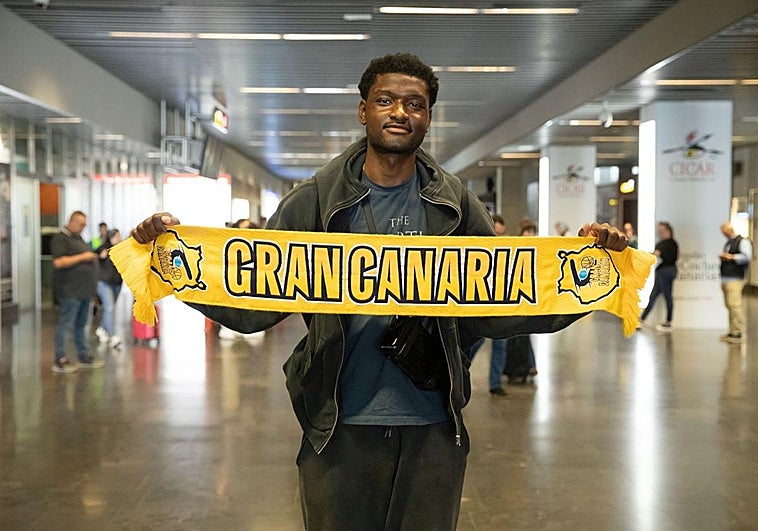 Metu ya está en Gran Canaria: «Espero aportar energía nueva al equipo»