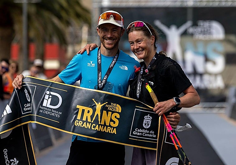 El matrimonio Albon domina la Classic de The North Face Transgrancanaria 2026